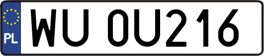 WU0U216