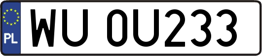 WU0U233