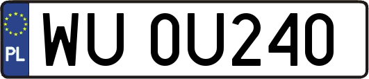 WU0U240