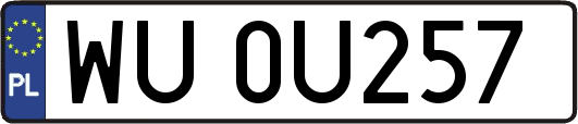WU0U257