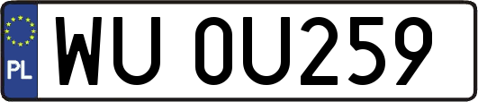 WU0U259