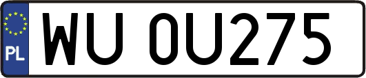 WU0U275