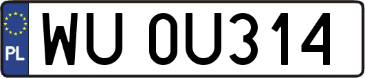 WU0U314