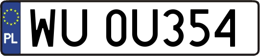 WU0U354