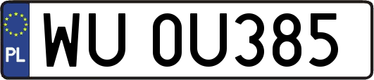 WU0U385