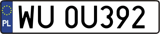 WU0U392