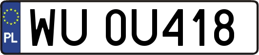 WU0U418