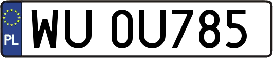 WU0U785