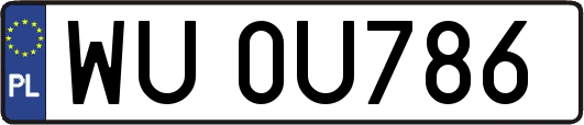 WU0U786