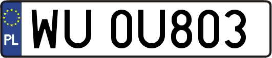 WU0U803