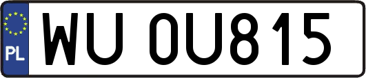 WU0U815