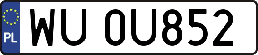 WU0U852