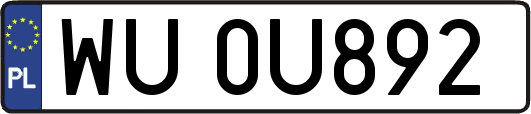 WU0U892