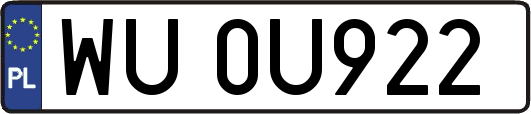 WU0U922