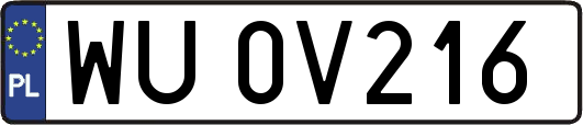 WU0V216