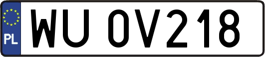 WU0V218