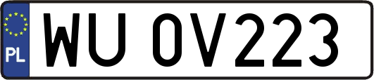 WU0V223