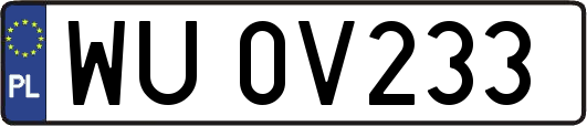 WU0V233