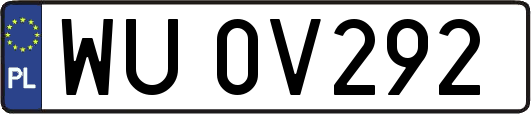 WU0V292