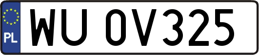 WU0V325