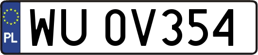 WU0V354