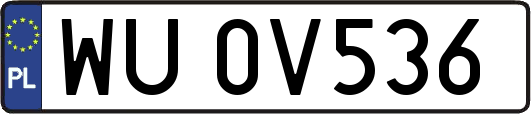 WU0V536
