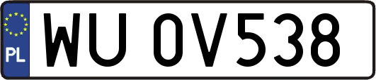 WU0V538