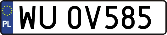 WU0V585