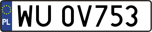 WU0V753