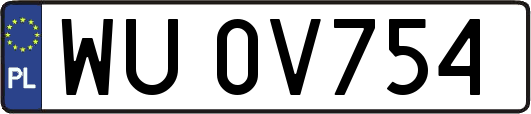 WU0V754