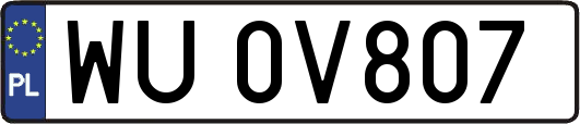 WU0V807