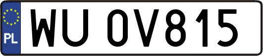 WU0V815