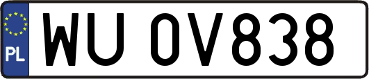 WU0V838