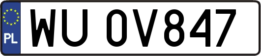 WU0V847