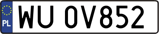 WU0V852