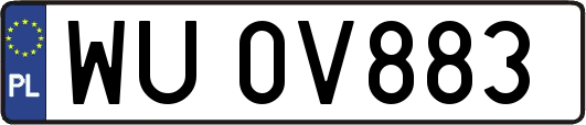 WU0V883