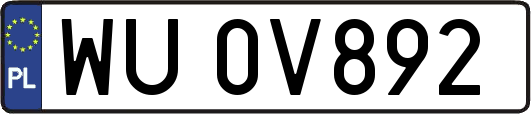 WU0V892