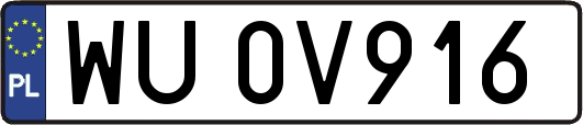 WU0V916
