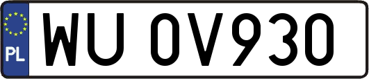WU0V930