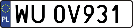 WU0V931