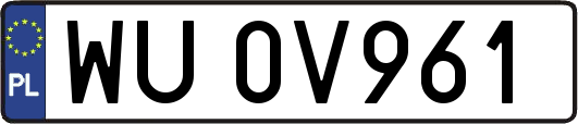 WU0V961