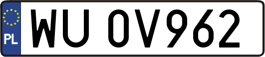 WU0V962
