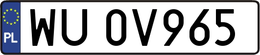 WU0V965