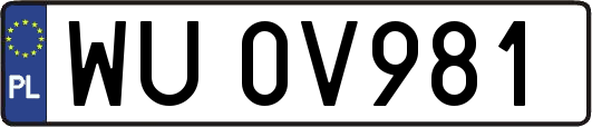 WU0V981