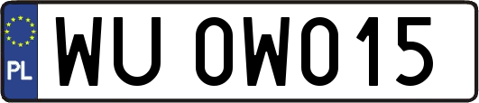 WU0W015