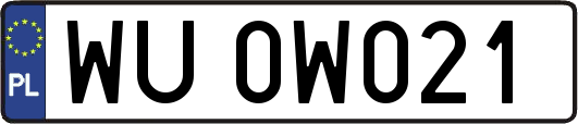 WU0W021