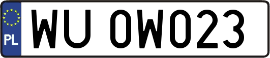 WU0W023