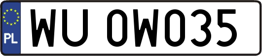 WU0W035