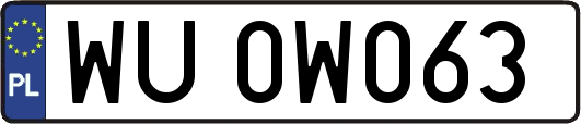 WU0W063