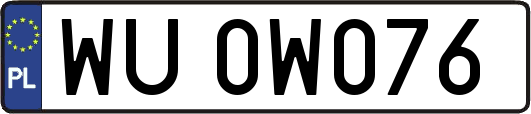 WU0W076